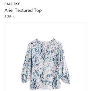 Cute paisley blouse.
